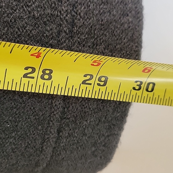 Vintage Norm Thompson Grey 100% Wool Lightweight Coat Beautiful Condition Sz Med - Picture 13 of 15